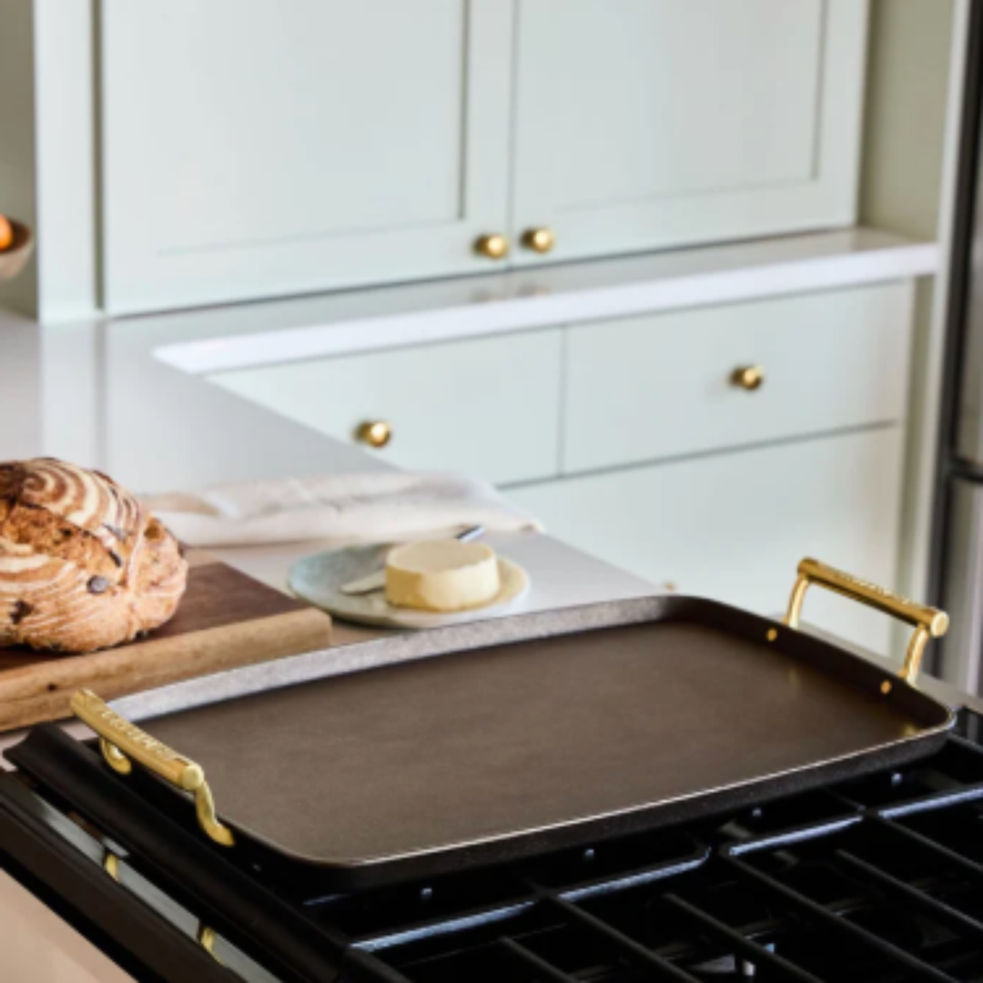SMITHEY IRONWARE Double Burner Griddle