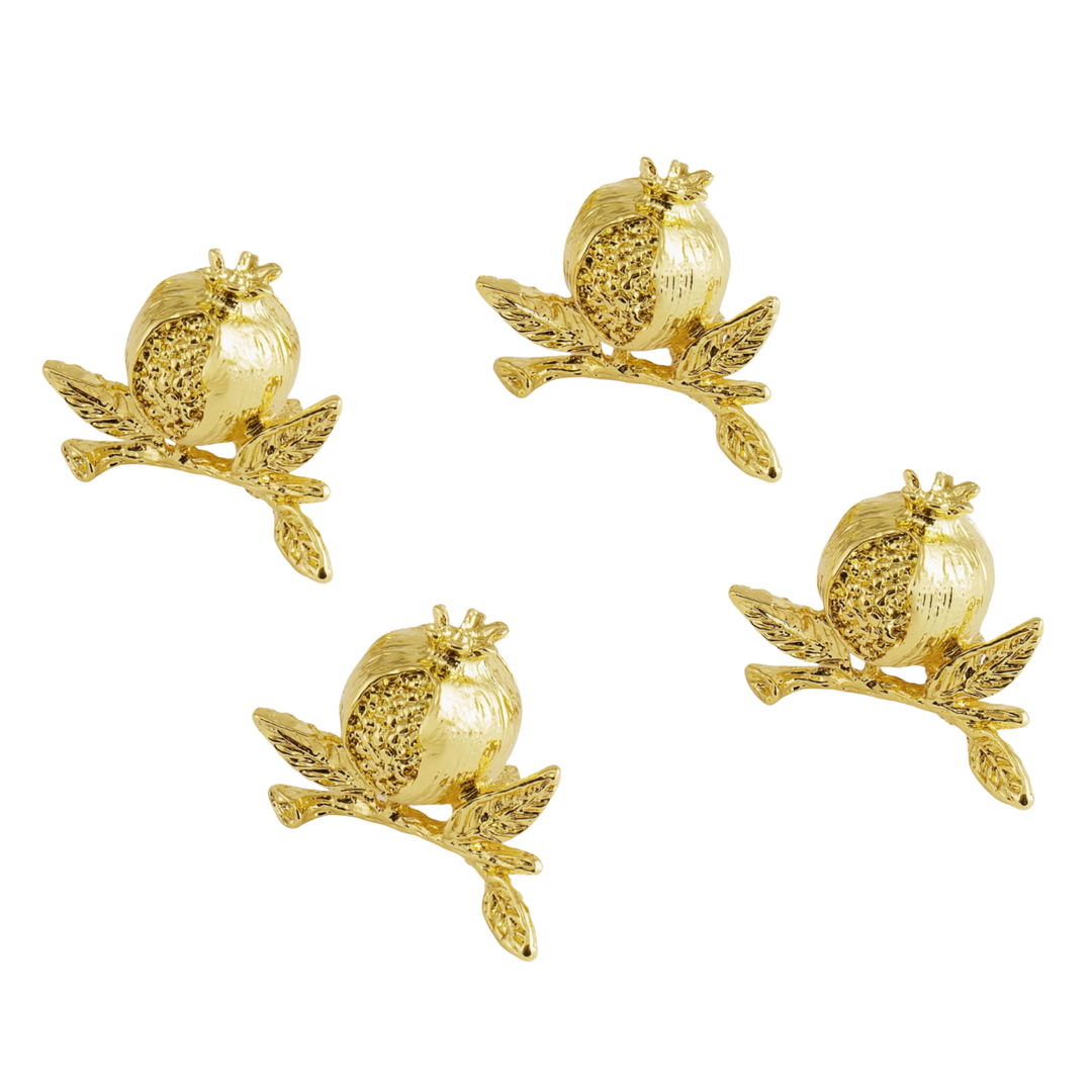 Belle Shops Pomegranate Place Card Holder Set Of 4