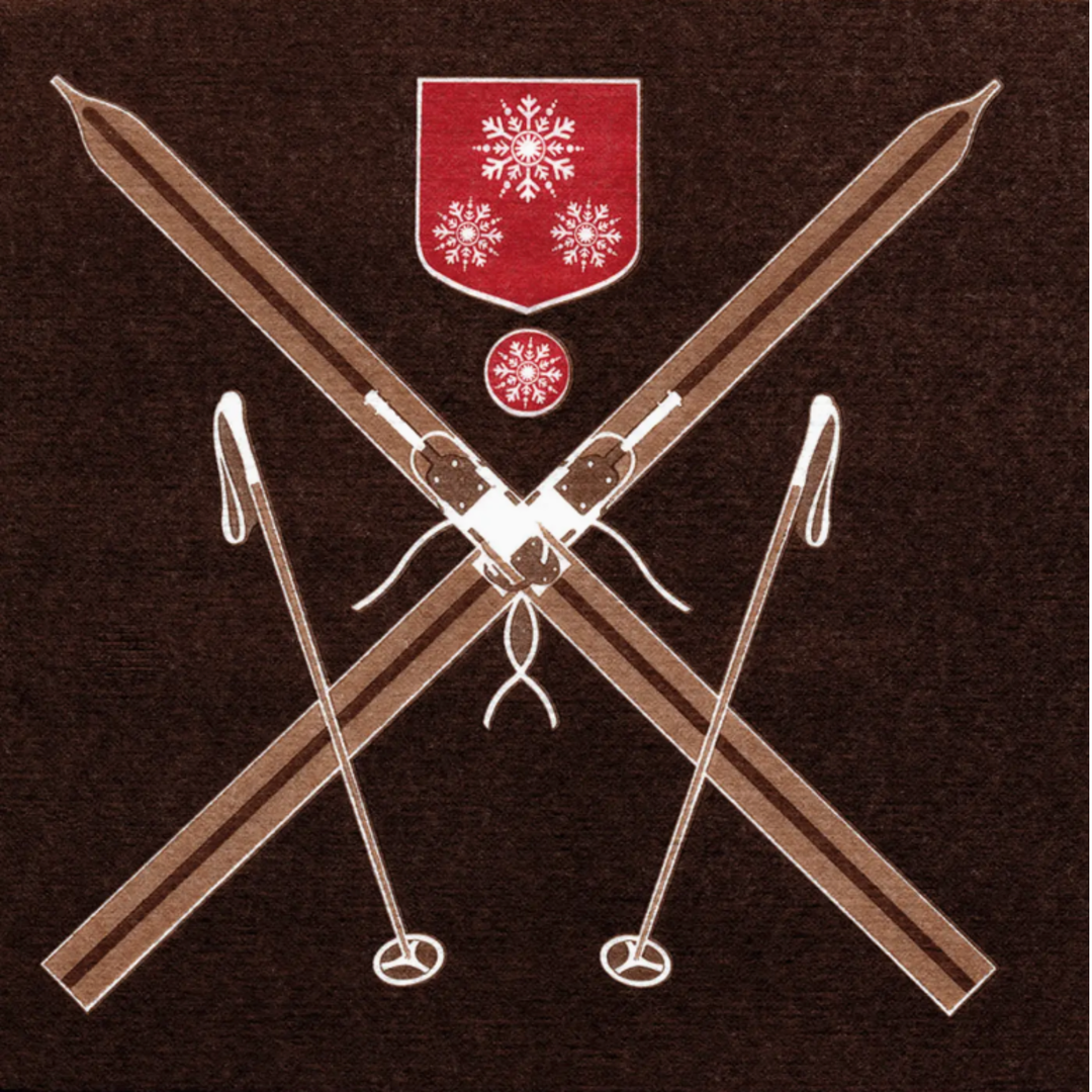 TRENDY TABLE Skis Paper Dinner Napkins