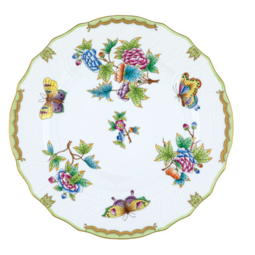 HEREND Queen Victoria Dinner Plate