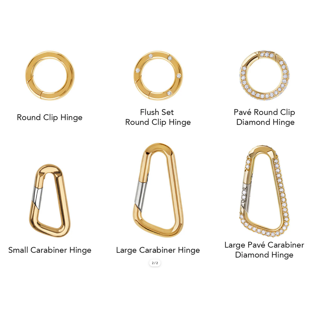HEATHER B. MOORE SMALL CARABINER HINGE