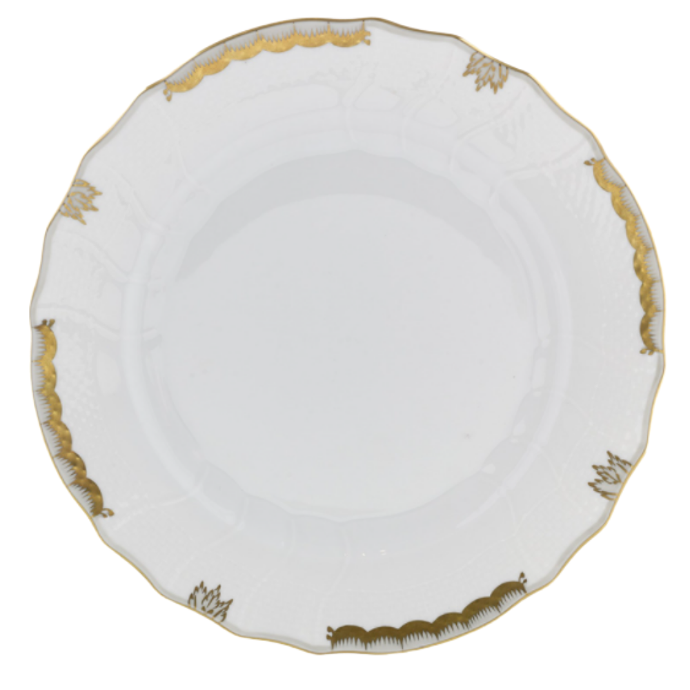 HEREND Princess Victoria Gray Bread And Butter Plate