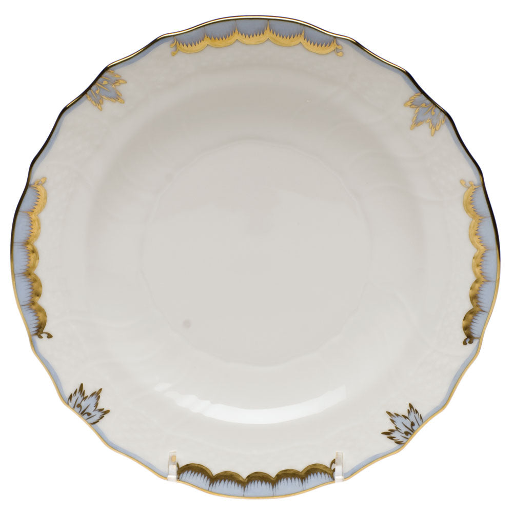 HEREND Princess Victoria Light Blue Salad Plate