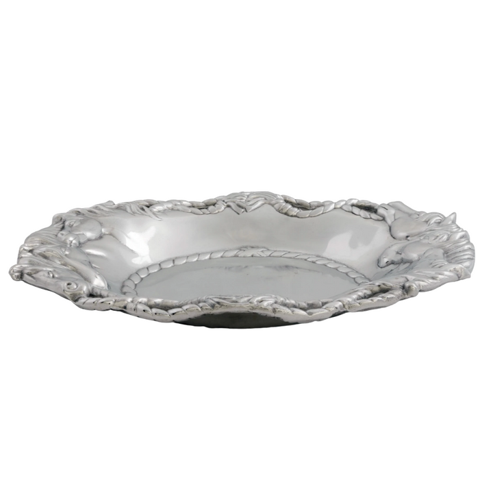 ARTHUR COURT OVAL TRAY HORSE