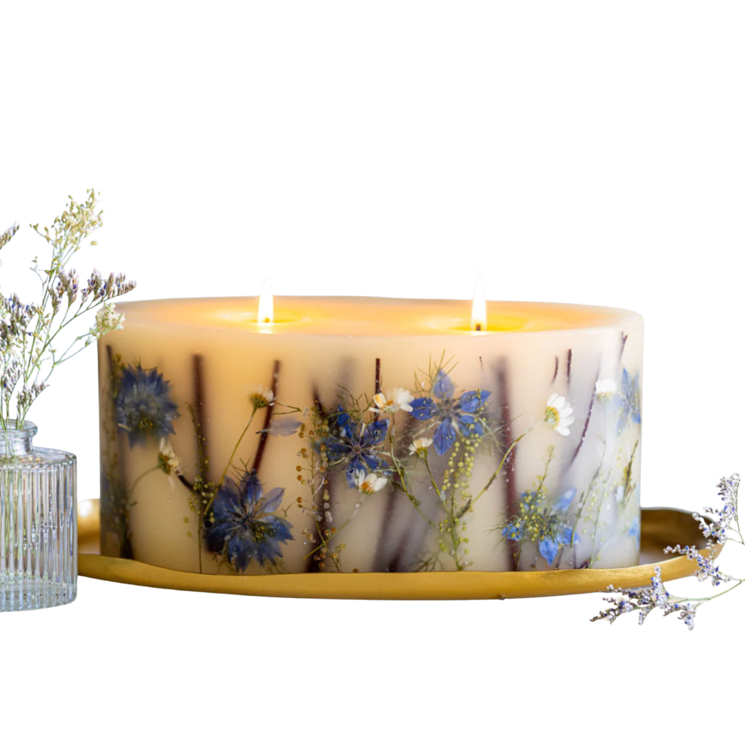 ROSY RINGS Sea Salt Mist Statement Botanical Candles