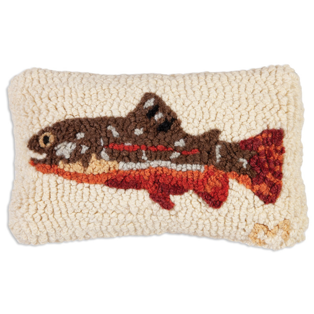 CHANDLER 4 CORNERS Maple Trout Pillow Default Title