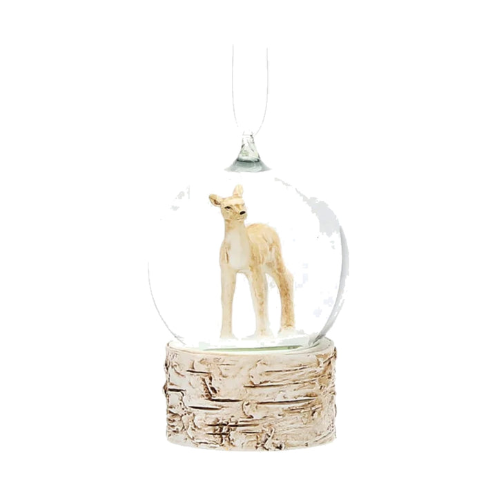 180 DEGREES Mini Woodland Animal Snow Globe