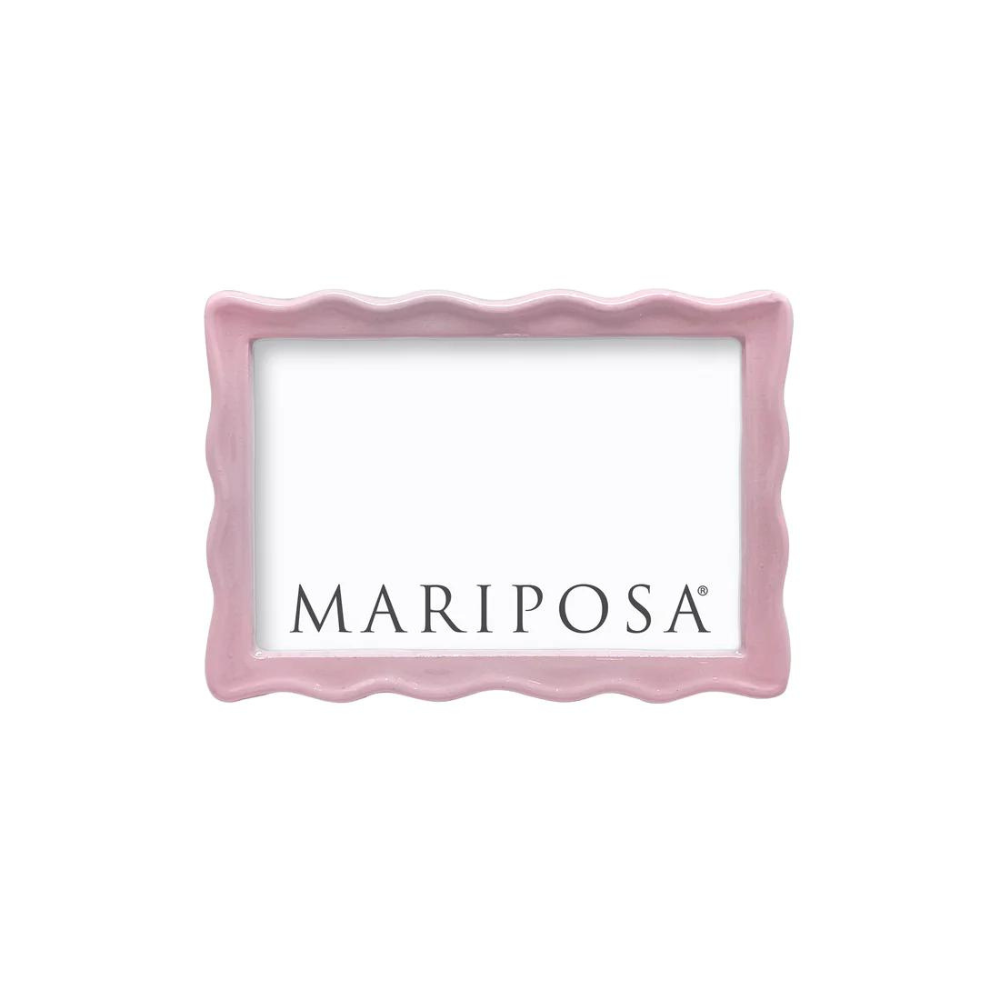 MARIPOSA Wavy Pink Frame