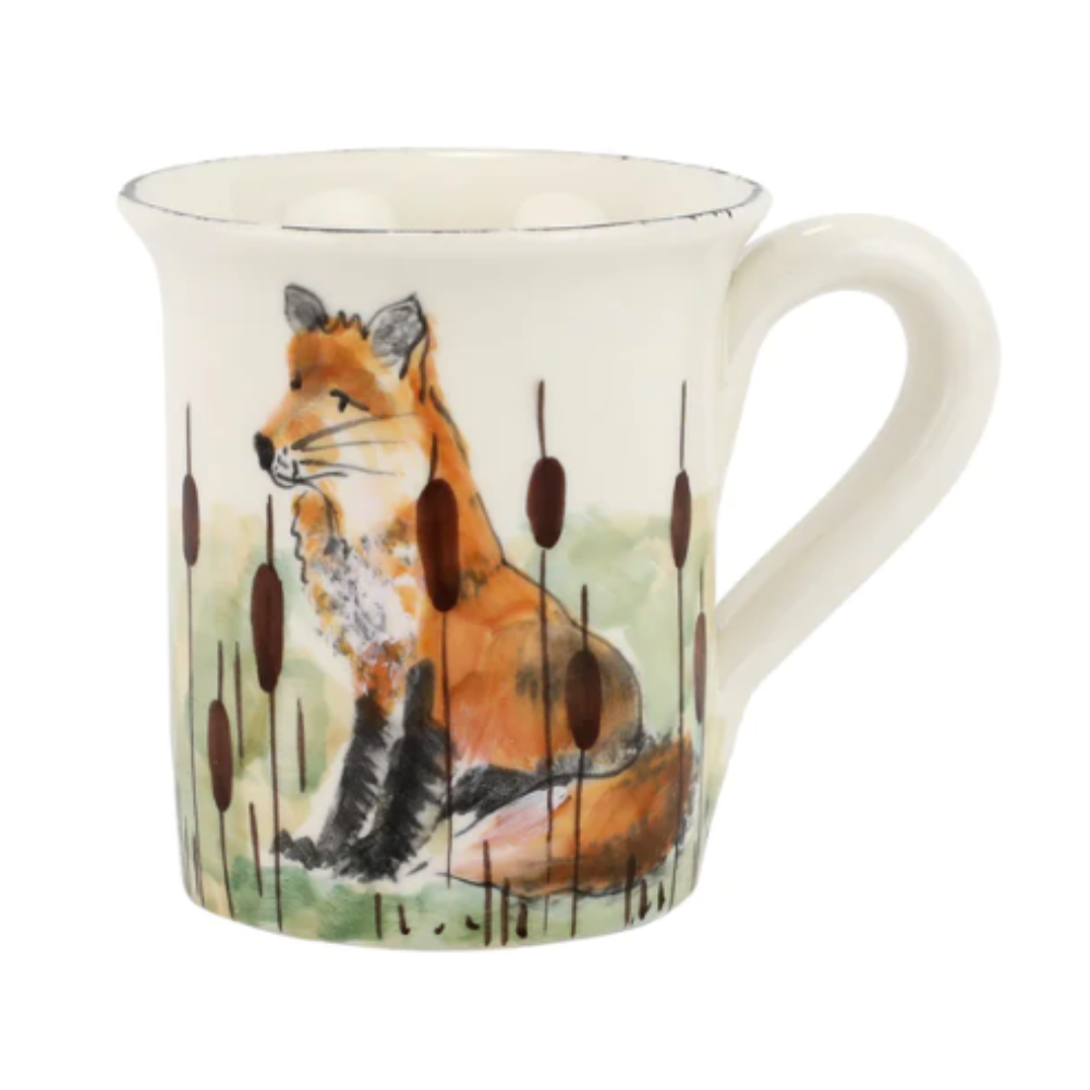 VIETRI WILDLIFE FOX MUG