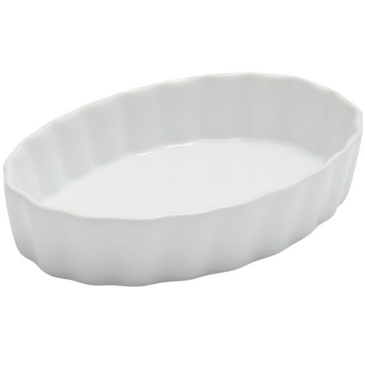 HAROLD IMPORTS OVAL CREME BRULEE DISH 5X1