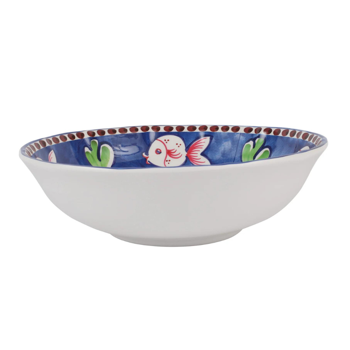 VIETRI Melamine Campagna Pesce Large Serving Bowl