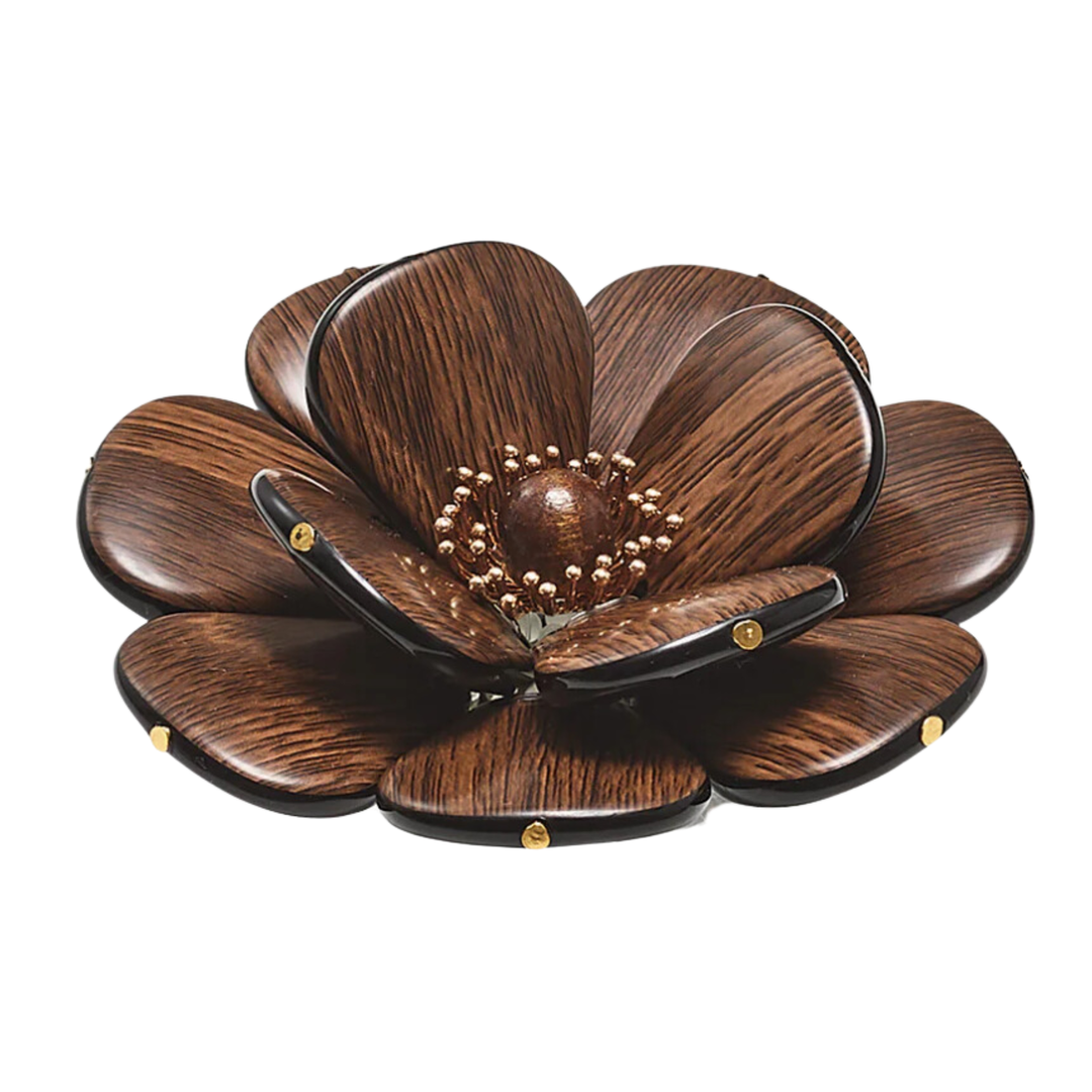 KIM SEYBERT Begonia Wooden Napkin Ring