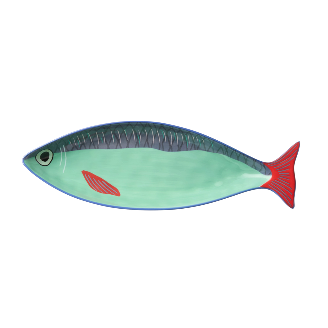 CERTIFIED INTERNATIONAL Something Fishy Small Platter Default Title