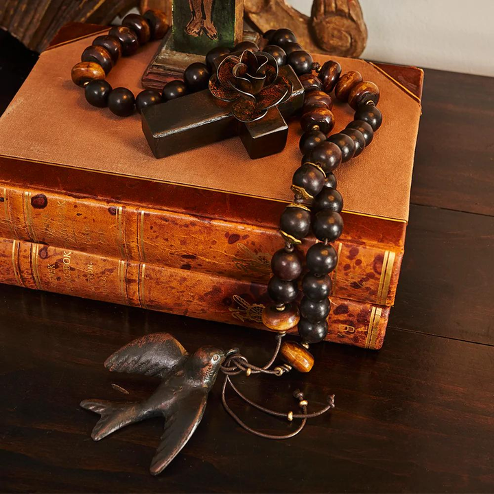 JAN BARBOGLIO La Palomita Blessing Beads With Iron Golondria