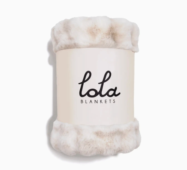 LOLA BLANKETS Cappuccino Medium Blanket