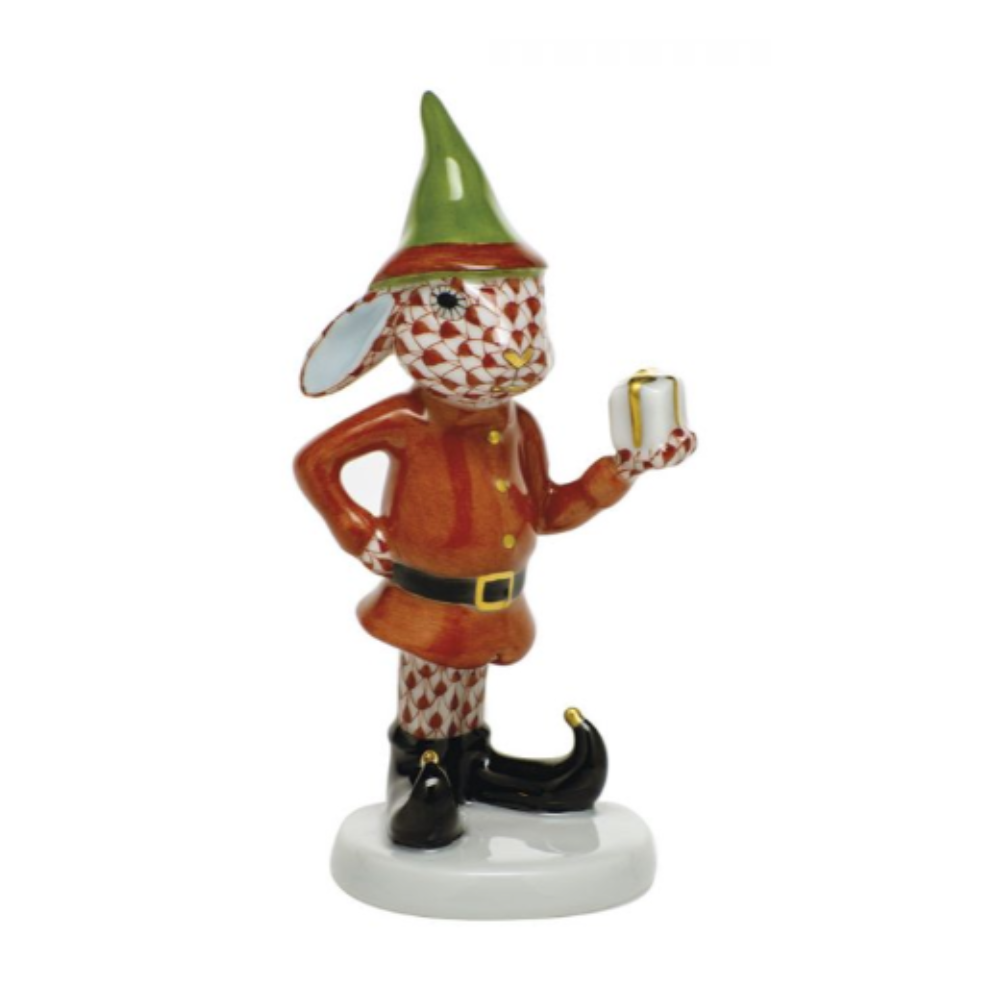 HEREND Elf Bunny RUST