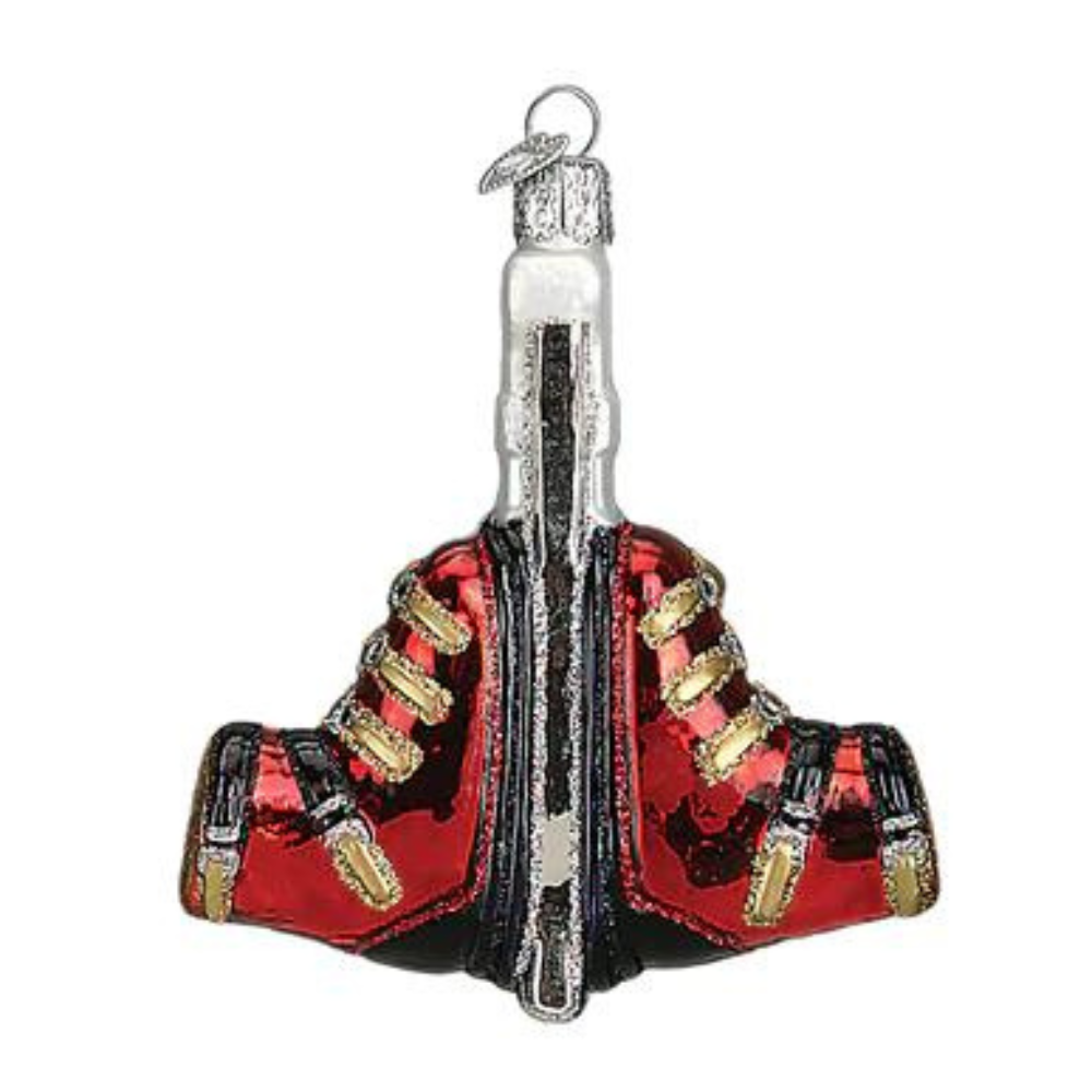 OLD WORLD CHRISTMAS Ski Boots Ornament Default Title