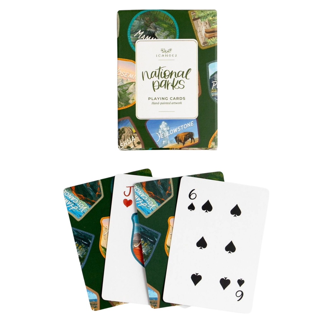 National Parks Badges Playing Cards