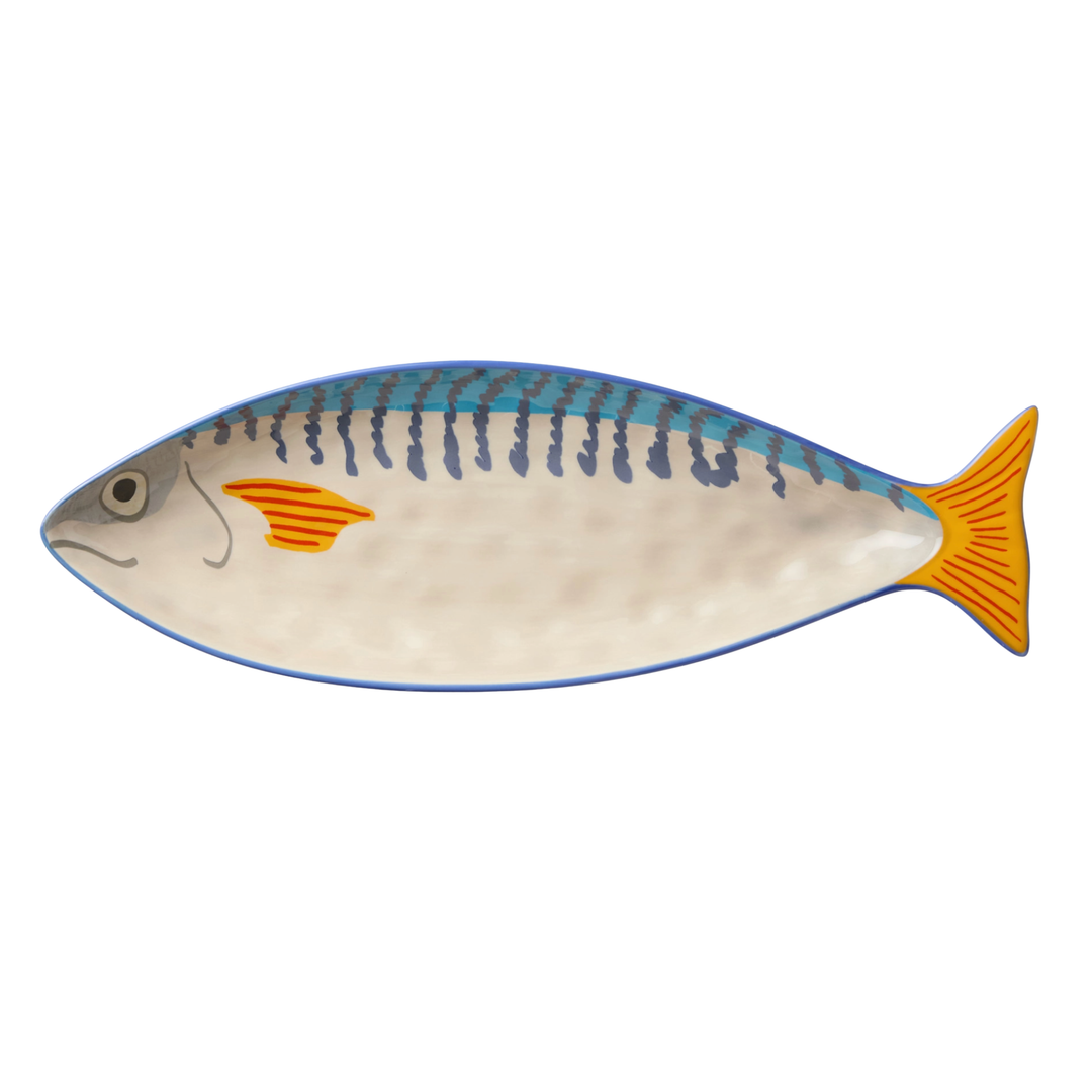 CERTIFIED INTERNATIONAL Something Fishy 3-D Large Platter