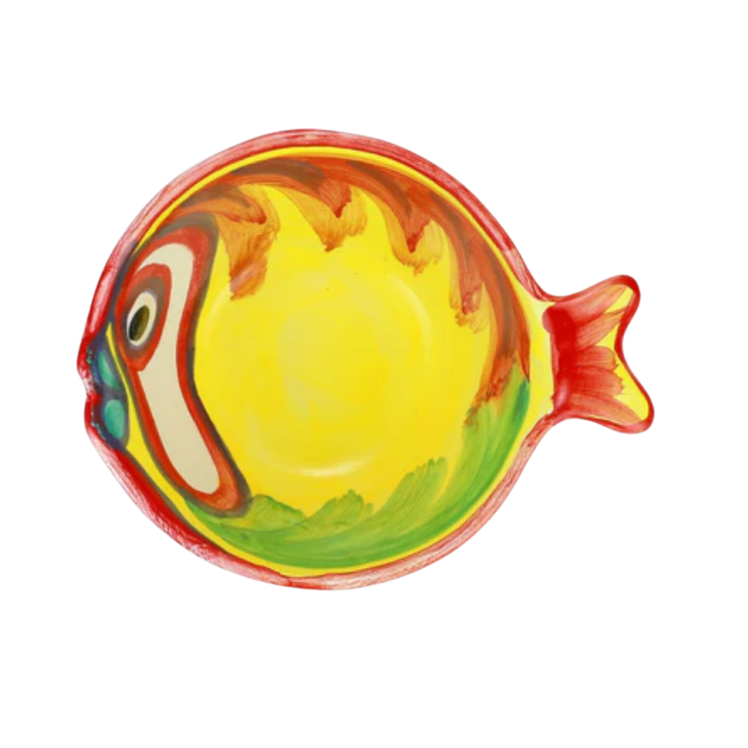 VIETRI Pesci Colorati Figural Small Bowl