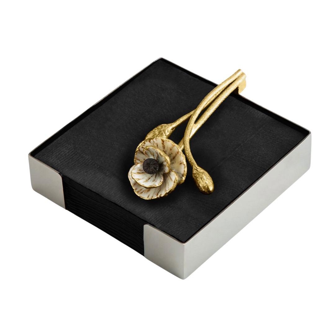 MICHAEL ARAM Anemone Cocktail Napkin Holder