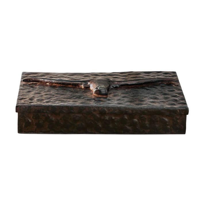 JAN BARBOGLIO Cuerno Largo Box With Leather Insert Default Title