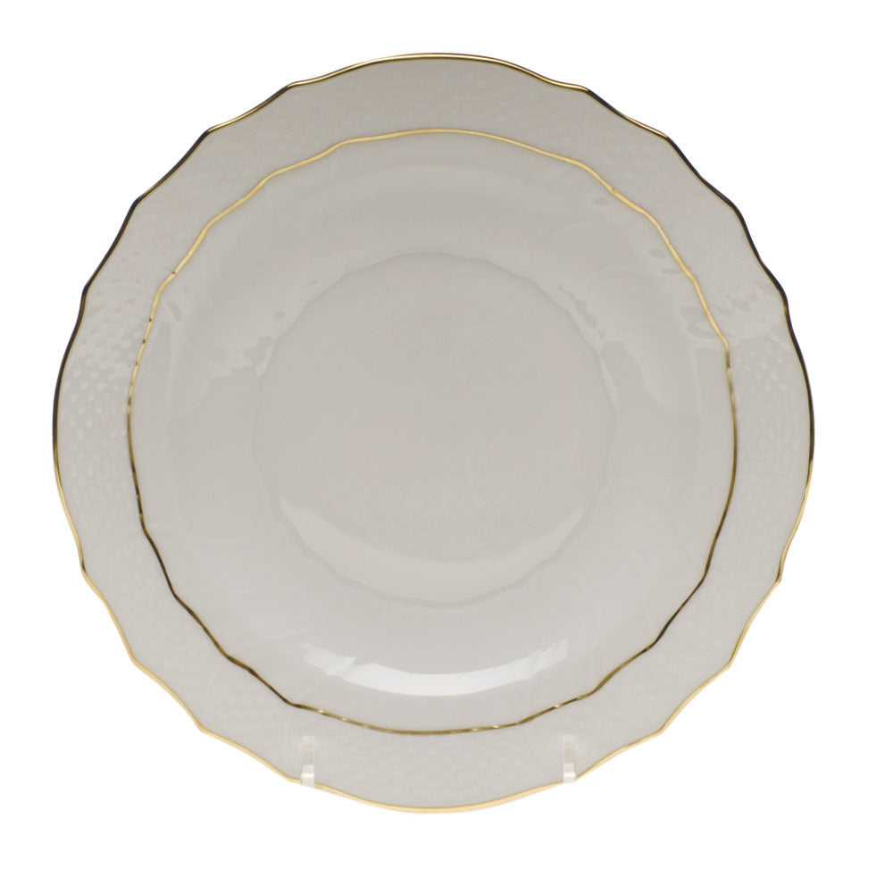 HEREND Golden Edge Salad Plate