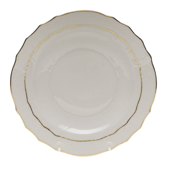 HEREND Golden Edge Salad Plate
