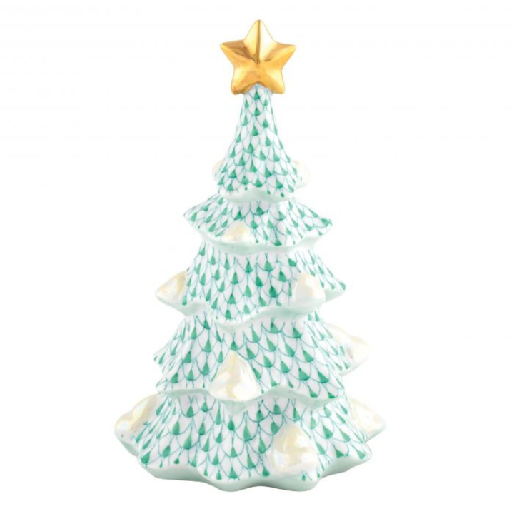 HEREND Christmas Medium Tree GREEN / MEDIUM,KEYLIME / MEDIUM,RASPBERRY / MEDIUM