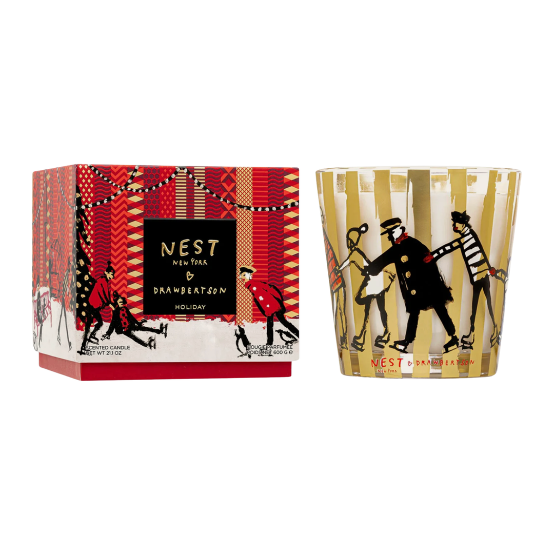 NEST Holiday Specialty Drawbertson 3-Wick Candle Default Title