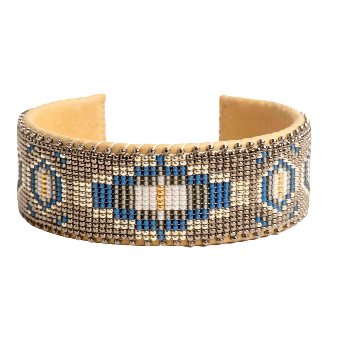 ETKIE Paloma Large Glass Bead Cuff Default Title