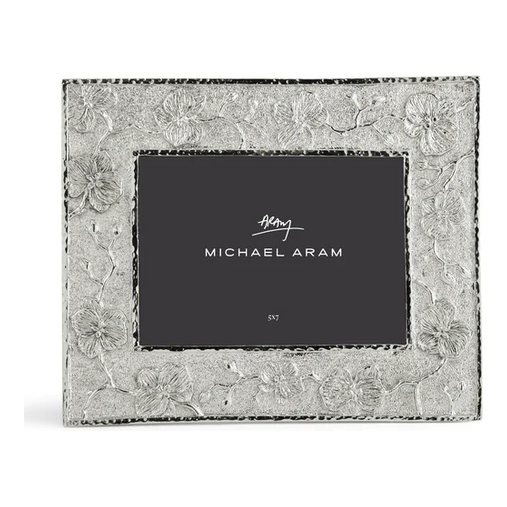 MICHAEL ARAM WHITE ORCHID SCULPTED FRAME