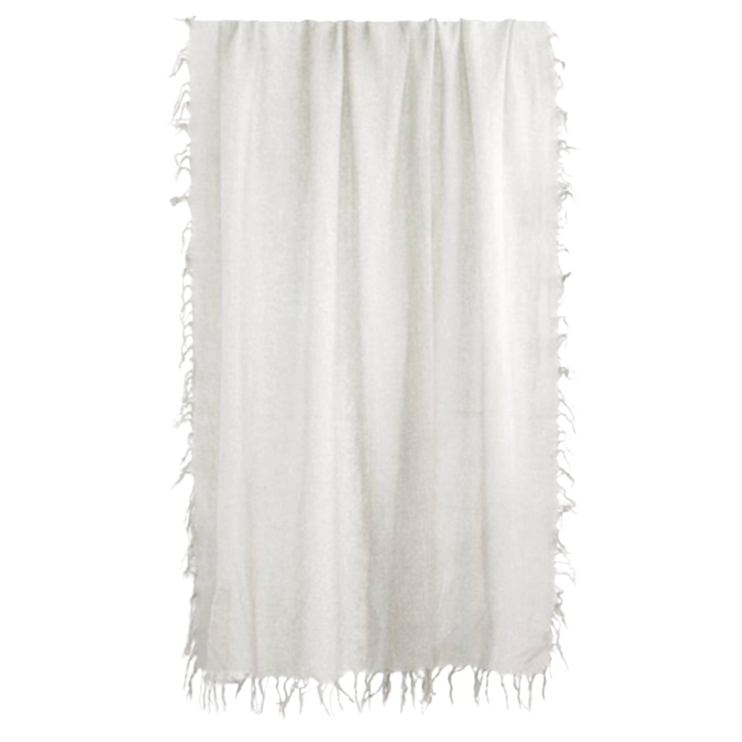 Spray Print Silver Mist Scarf