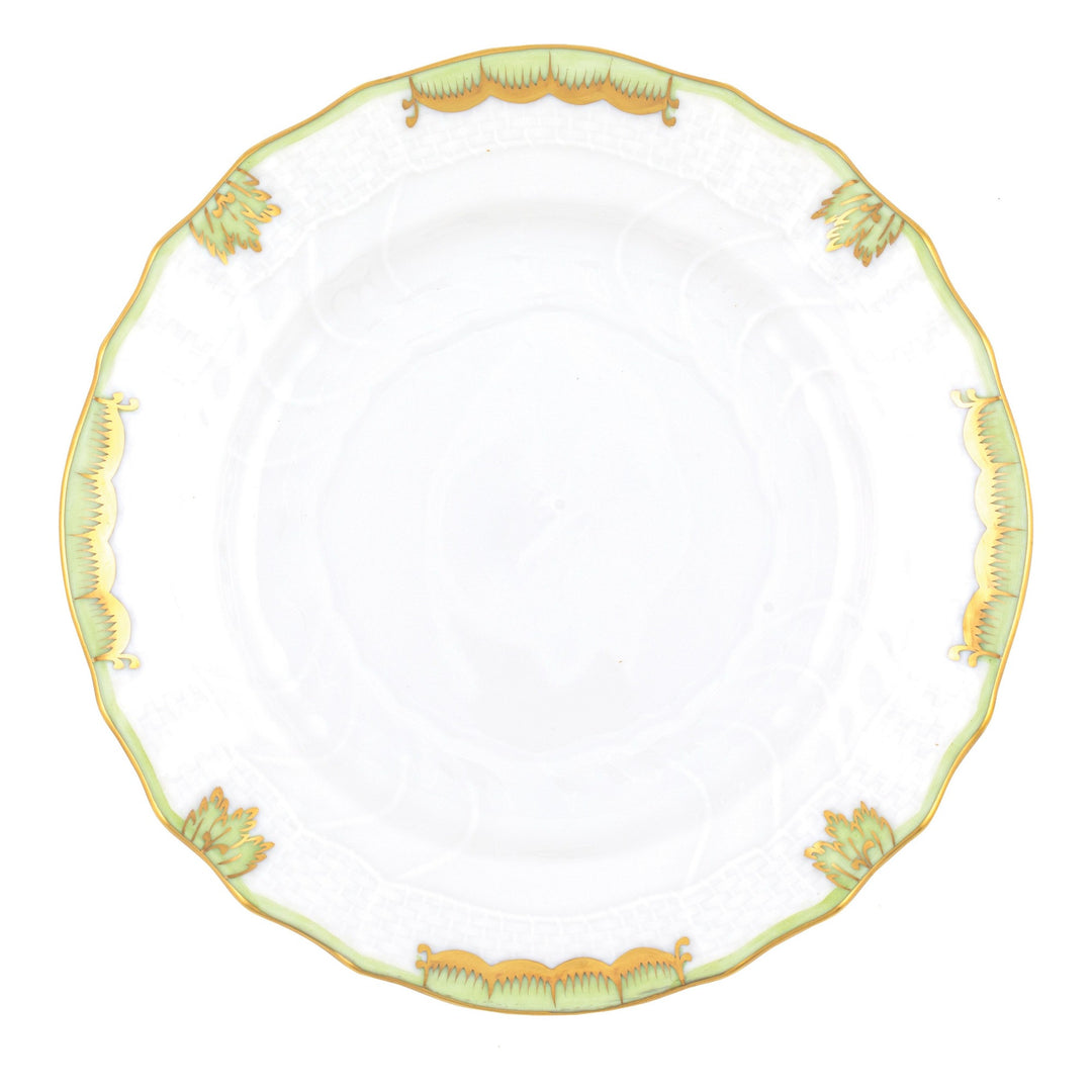 HEREND Princess Victoria Green Bread and Butter Plate
