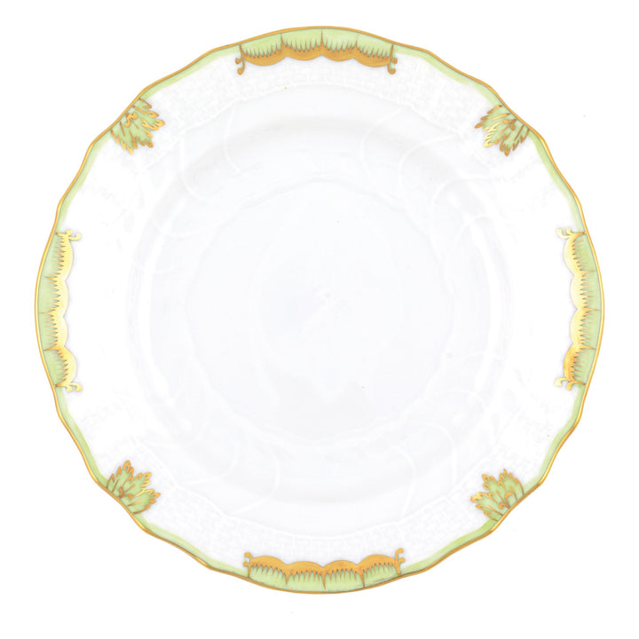HEREND Princess Victoria Green Bread and Butter Plate