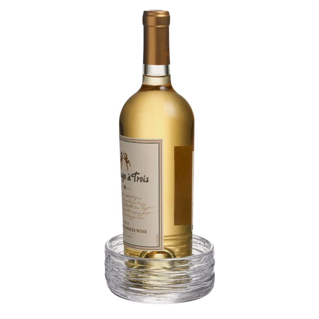 SIMON PEARCE Echo Lake Wine Coaster