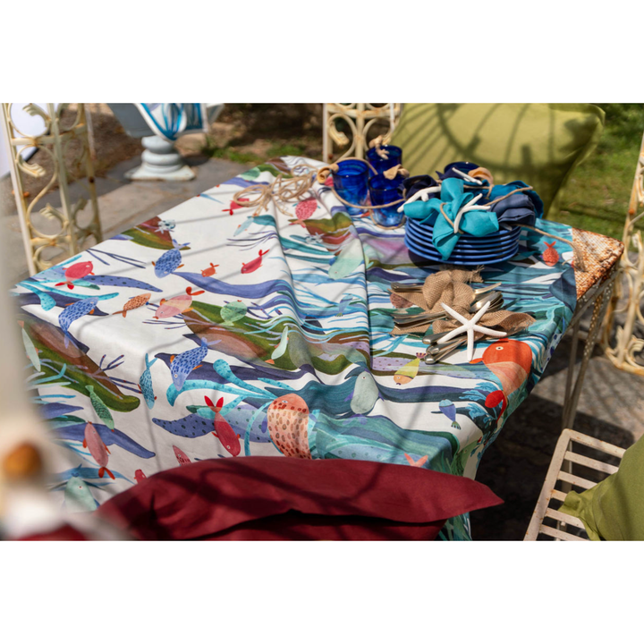 TESSITURA TOSCANA Poseidon Table Runner