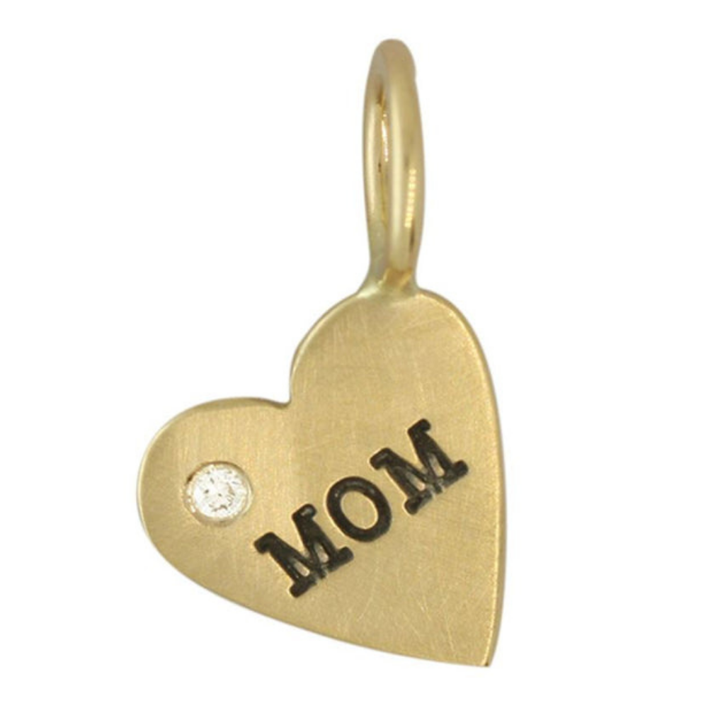 HEATHER B. MOORE MOM HEART CHARM