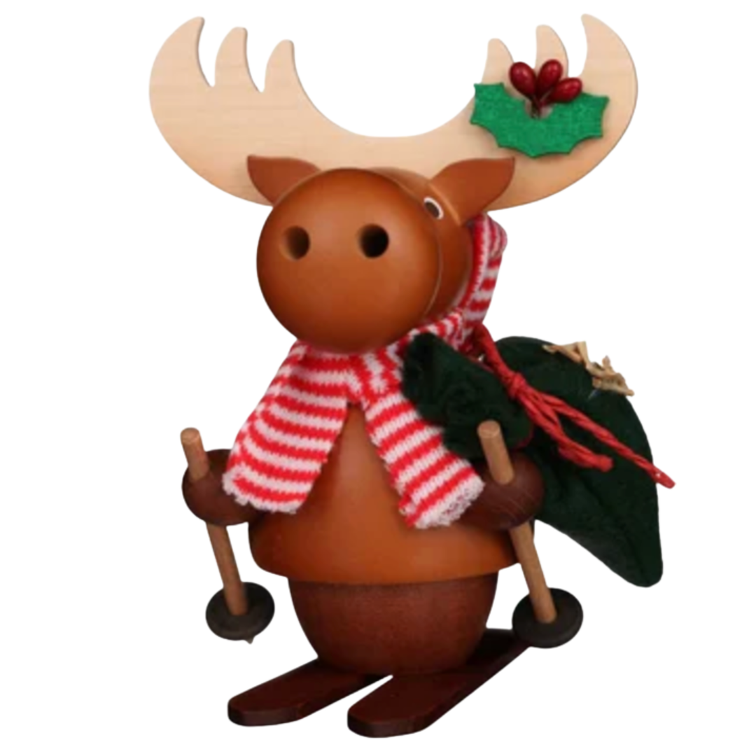 ALEXANDER TARON Elk On Ski's Incense Burner Default Title