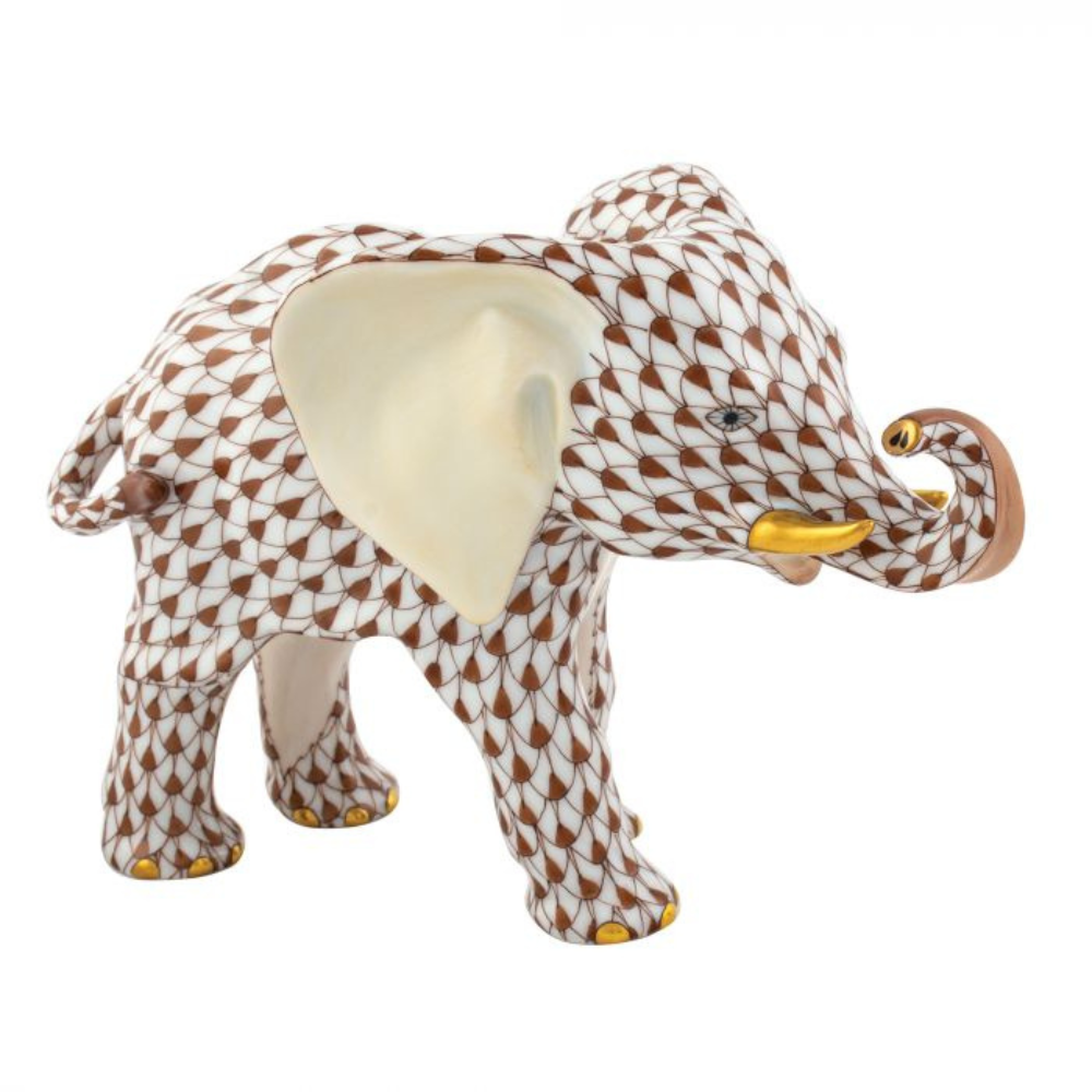 HEREND ROAMING ELEPHANT CHOCOLATE