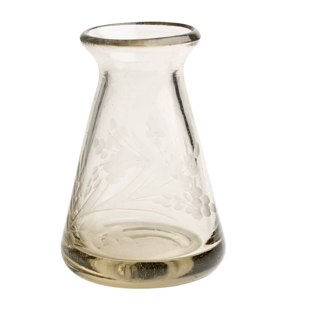 Florecita Pepita Etched Bud Vase