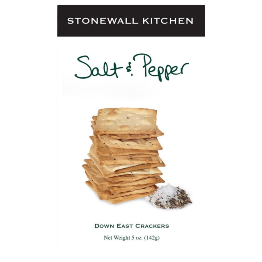 STONEWALL KITCHEN Salt And Pepper Crackers Default Title