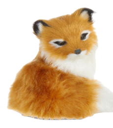 RAZ IMPORTS Individually Sold Brown Fox Ornament