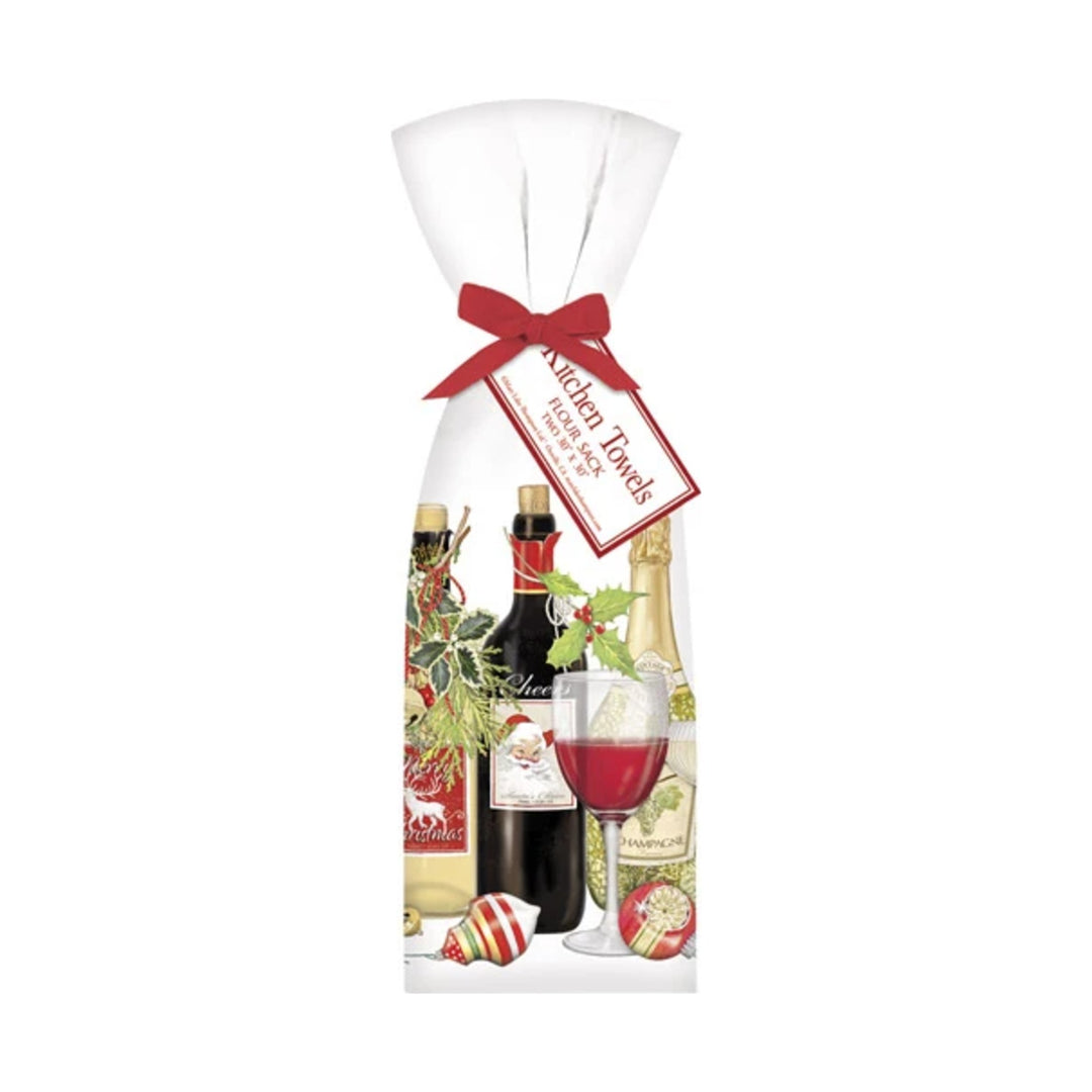 MARY LAKE THOMPSON Celebrate Wine Towel Set Default Title