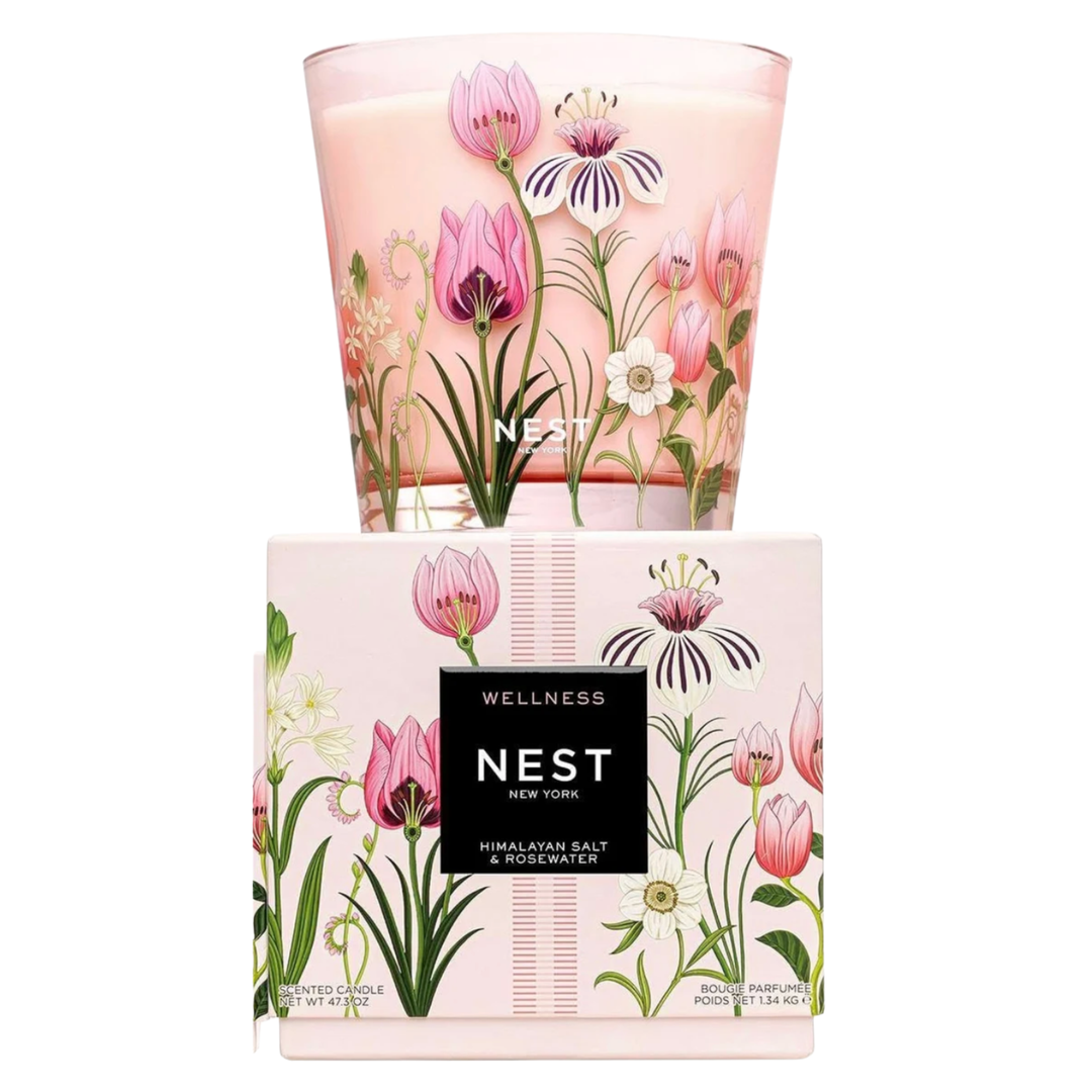 NEST Himalayan Salt And Rosewater Luxury Candle Default Title