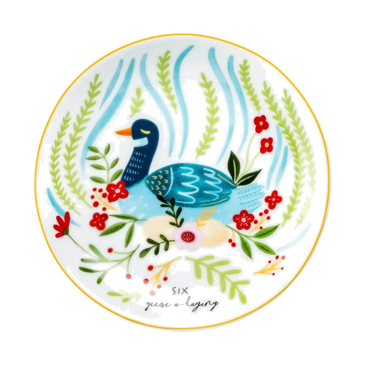 GRACE TEAWARE 12 Days of Christmas Appetizer Plate