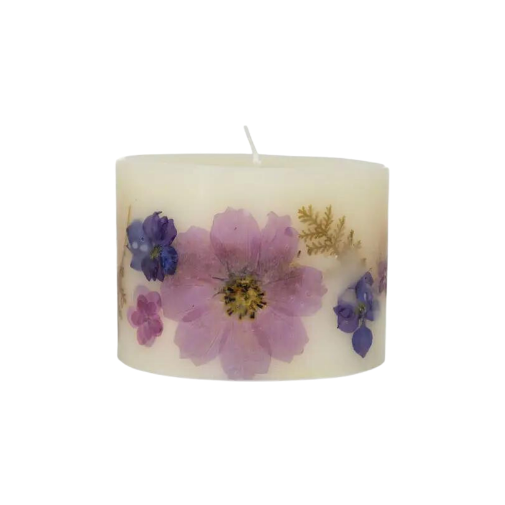 ROSY RINGS Roman Lavender Petite Botanical Candle Default Title