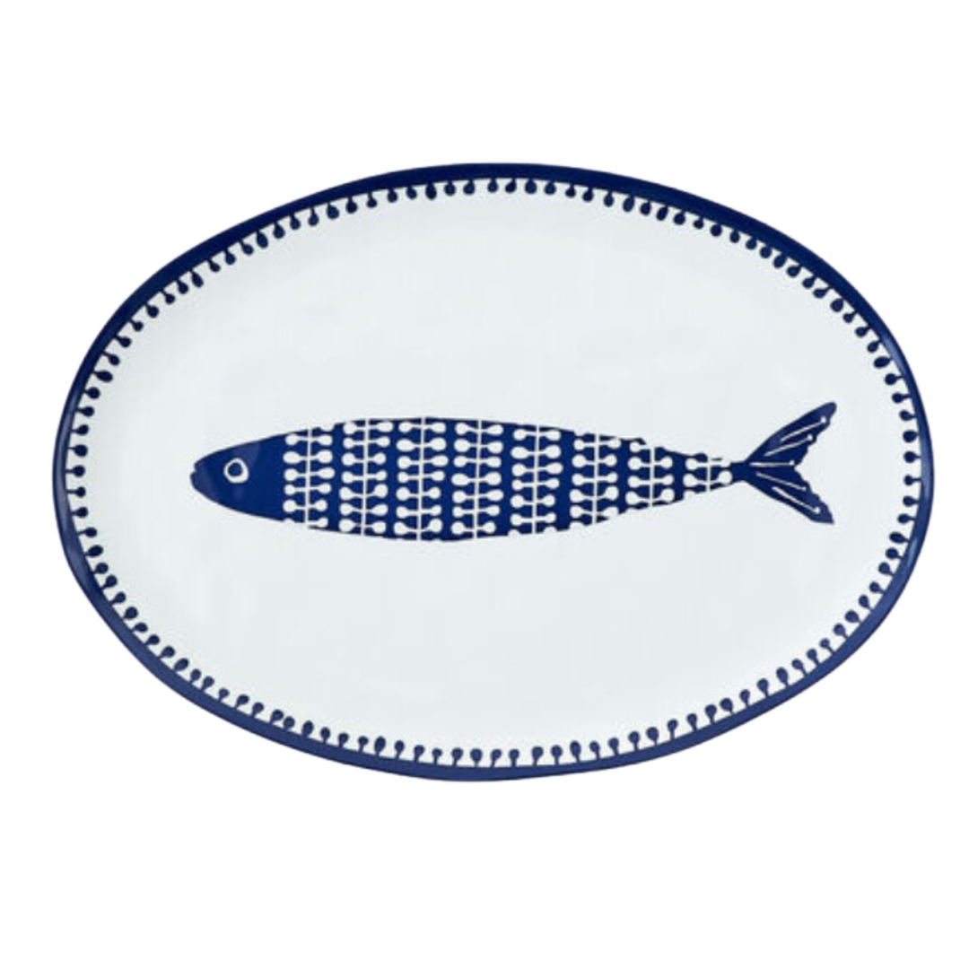 180 DEGREES Melamine Fish Platter