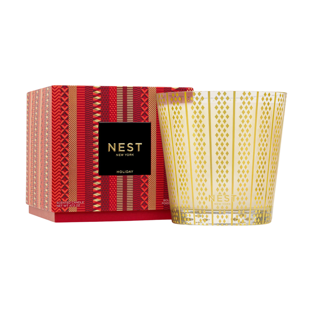 NEST NEST HOLIDAY LUXURY 4 WICK CANDLE