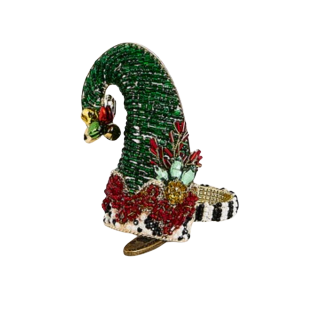 MACKENZIE CHILDS Individually Sold Elf Hat Napkin Rings